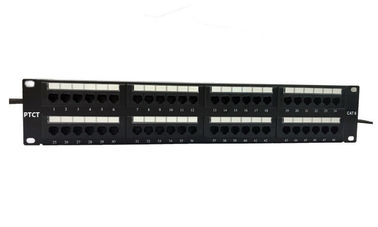 UTP नेटवर्क कैबिनेट सहायक उपकरण अधिकतम क्षमता SC 24 / LC 48 LC / UPC कनेक्टर